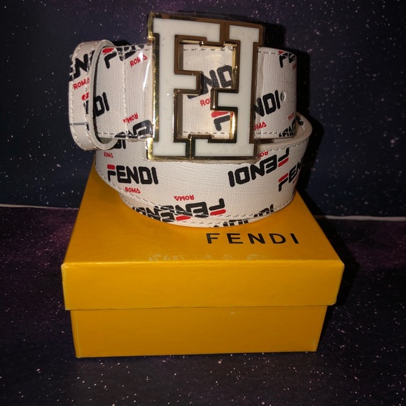 fendi roma belt